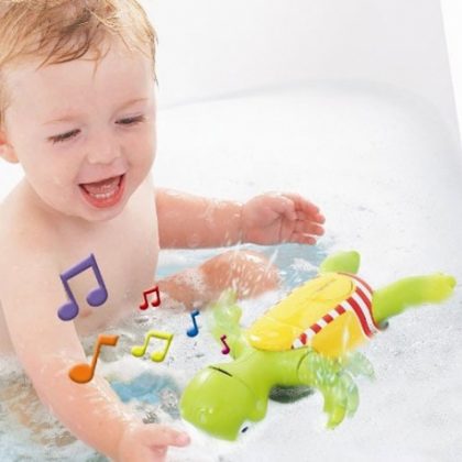 اسباب بازی حمام لاک پشت موزیکال شناگر تامی|اسباب بازی TOMY|سیسمونی بارنی|سیسمونی نوزاد در مشهد|