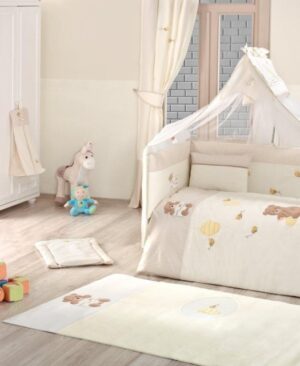 kidboo honey bear 9pcs|قیمت سرویس خواب و روتختی کیدبو اصل ترکیه مدل هانی بییر|سرویس خواب گارددار کیدبو صال ترک مدل هانی بییر|سرویس خواب تخت چوبی کیدبو