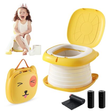 قصری کودک (لگن دستشویی ) اکاردئونی تاشو مسافرتی با کیفیت عالی    babyyuga - Image 2