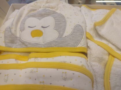 سرویس حوله نوزادی ciccimbaby اصل ترکیه چهار تکه پسرانه ciccimbaby towel - Image 3