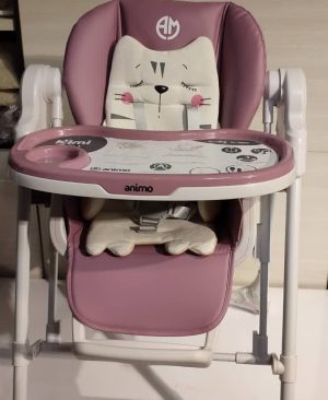 صندلی غذای تابشو انیمو المان ANIMO|قیمت صندلی غذای تاب برقی شو کنترل دار انیمو سیسمونی بارنی ANIMO 2IN1|بهترین صندلی غذای تاب برقی شو نوزادی