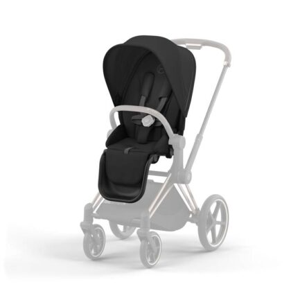 کالسکه کریر سایبکس مدل ای پریام مشکی  با کریر کریکات شو کلود جدید مشکی سایبکسcybex e-priam cloud new travel system Matt Black /black 2021 - Image 4